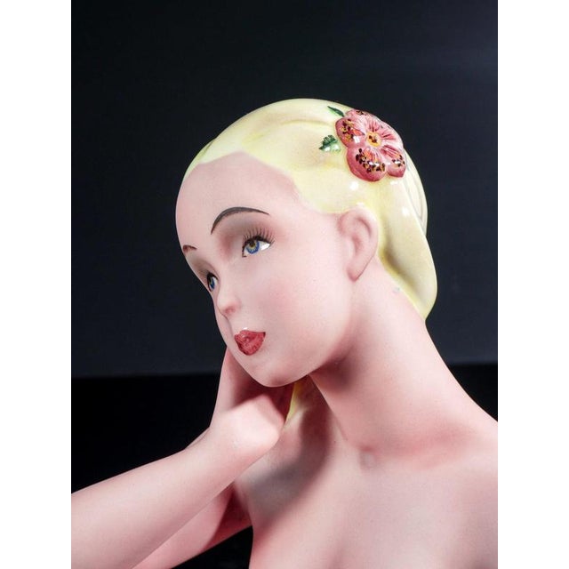 Ceramic Female Nude from Tre A.A.A., 1930s For Sale - Image 16 of 18