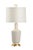 Ceramic Wildwood Emma Table Lamp - Snow For Sale - Image 7 of 7