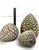 Late 20th Century Concrete Pinecones - A Grouping of Three Garden Sculptures For Sale - Image 4 of 12
