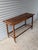 Mid-Century Modern Mid Century Modern Wood Bar Cart Rolling Serving Trolley For Sale - Image 3 of 14