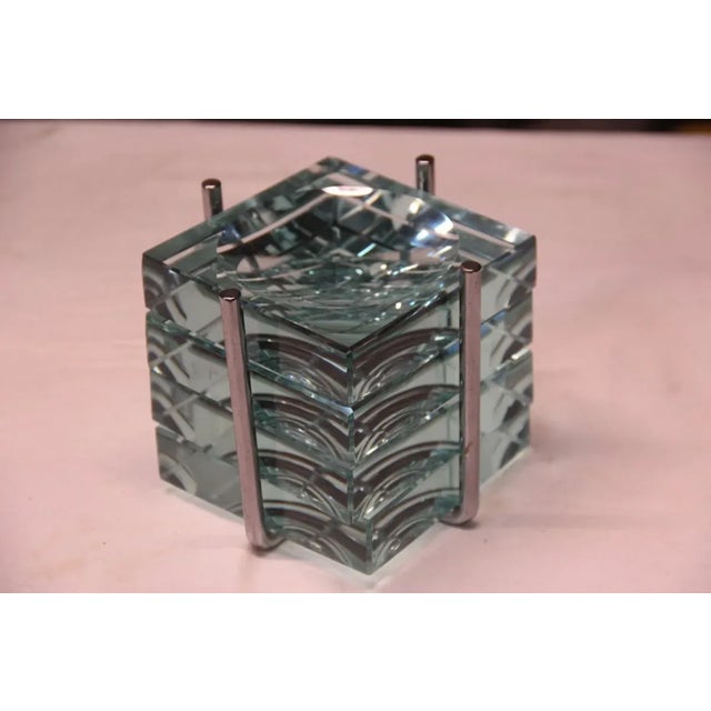 Minimal Italian Ashtrays from Gallotti & Radice, 1970s, Set of 5 For Sale - Image 4 of 9