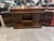 Early 21st Century Dark Wood Three Drawer Two Door Dry Bar For Sale - Image 5 of 8
