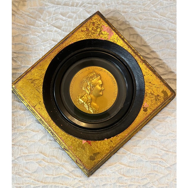 4-Pc European Classical Medallion Wall Art Set For Sale - Image 4 of 7