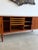 Wood Svend Aage Larsen for Faarup Møbelfabrik Mid Century Danish Teak Tambour Door Credenza For Sale - Image 7 of 12