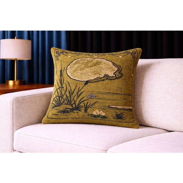 Arts & Crafts Exquisite Luxury Arts & Crafts Sofa Cushions – 1920s Design For Sale - Image 3 of 3