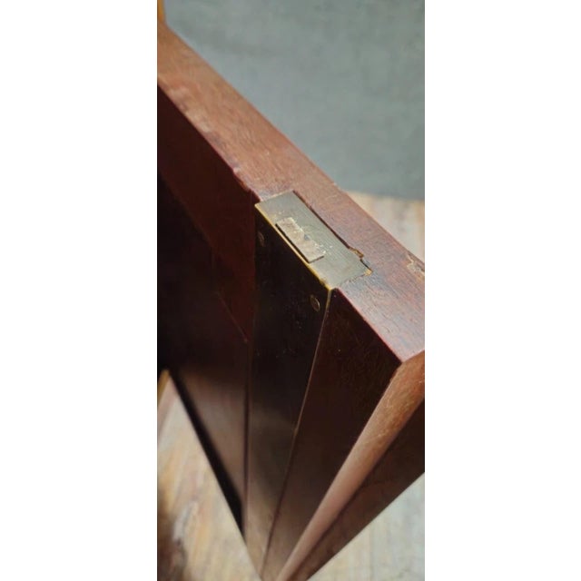 Parisian Buffet in Mahogany and Gilt Brass with Marble Top For Sale - Image 10 of 15