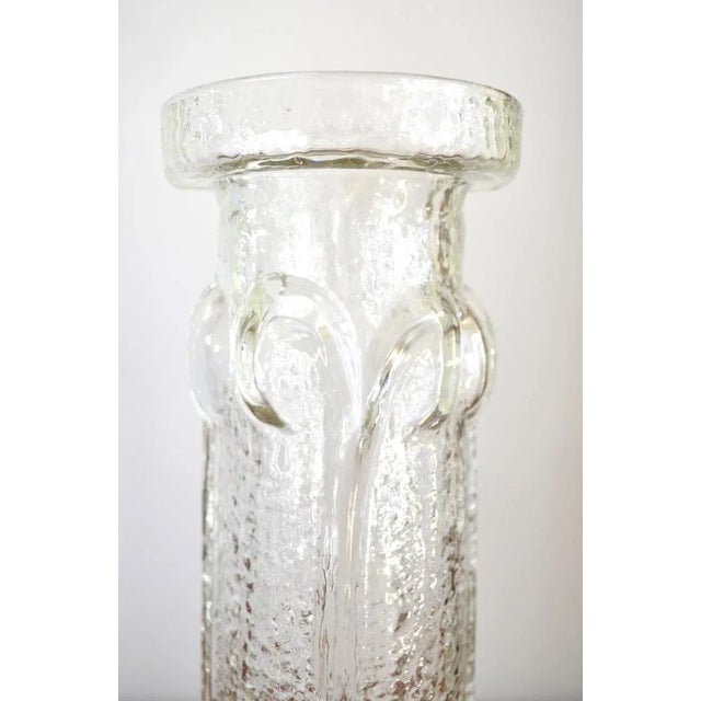 1960s Italian Glass Vase by Wayne Husted for Stelvia, Italy, 1960s For Sale - Image 5 of 8