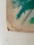 Wonderful, abstract, watercolor, art, on heavy paper, in colors of vivid greens, browns, orange and yellow. It is a fun...