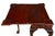 Brown English George III Mahogany Gate Leg Card Game Table Circa 1770 For Sale - Image 8 of 18
