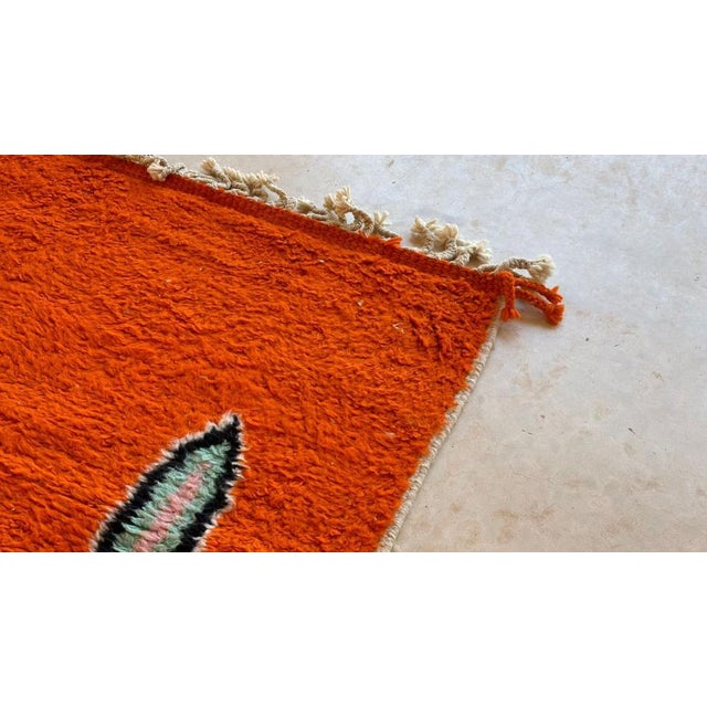 2020's Moroccan Modern Wool Rug - 9.5 X 6.7 Ft For Sale - Image 10 of 11