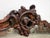 Wood Italian Carved Wooden Mirror, 1910s For Sale - Image 7 of 15