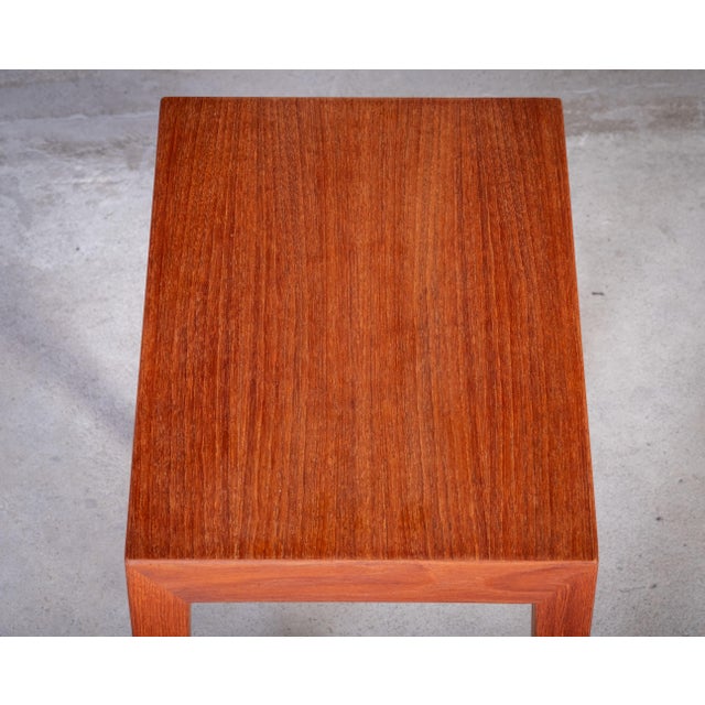 Nesting Tables in Teak by Severin Hansen for Haslev Møbelfabrik, 1950s, Set of 3 For Sale - Image 11 of 14