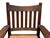 Antique Arts & Crafts / Mission Oak Armchair For Sale - Image 4 of 9