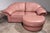 Vintage Italian Lounge Set in Rose Pink Leather, 1970s, Set of 4 For Sale - Image 3 of 18