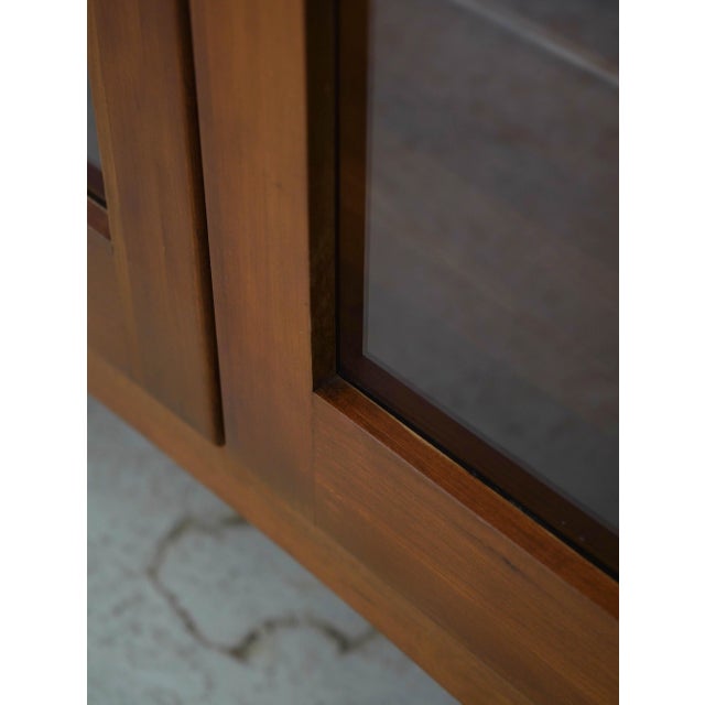 Ethan Allen American Impressions Cherry Display Cabinet For Sale - Image 10 of 15