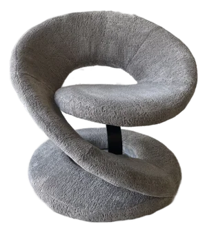 Louis Durrot Style Spiral Ribbon Chair