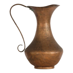 Large Vintage Copper Pitcher