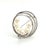 Japanese 1990s Mikimoto Estate Akoya Pearl Brooch Pin Sterling Silver For Sale - Image 3 of 9