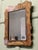 Arts and Crafts Poker Work Wall Mirror, 1880s For Sale - Image 4 of 7