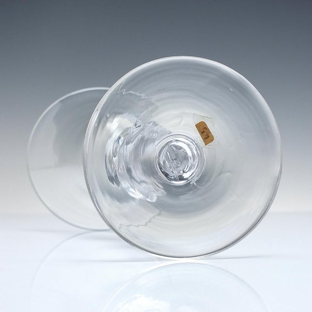 Tall Georgian Light Baluster Wine Glass, C1750 For Sale - Image 6 of 7