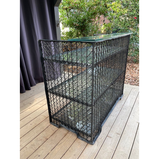 Mid 20th Century Mid 20th Century Outdoor Spun Fiberglass Dry Bar in the Style of Russell Woodard For Sale - Image 5 of 9