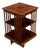 English 19th Century Mahogany Revolving Bookcase For Sale
