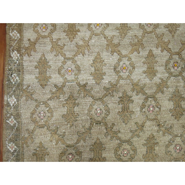 Vintage Turkish Konya in Brown and Gray Accents For Sale In New York - Image 6 of 6