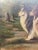 Antique Framed Oil Painting of Two Collie Dogs in Woodland Landscape, Traditional Canine Portrait Possibly 1890s - Unsigned For Sale - Image 9 of 10