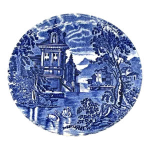 19th Century English Staffordshire Ironstone Plate