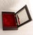 Glass Lacquered Jewels Box in Velvet, 1960 For Sale - Image 7 of 9