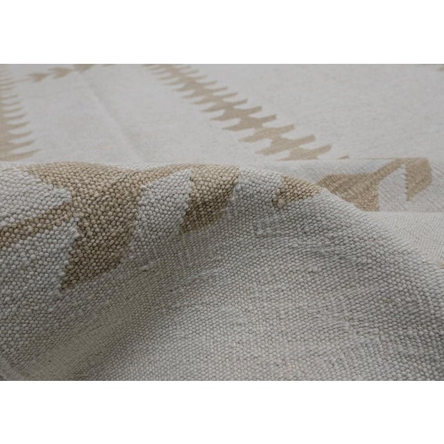 Turkish Oriental Flat Weave Turkish Kilim 9'1" x 12'1" For Sale - Image 3 of 8