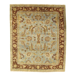 Pasargad DC Light Blue Tabriz Rug For Sale