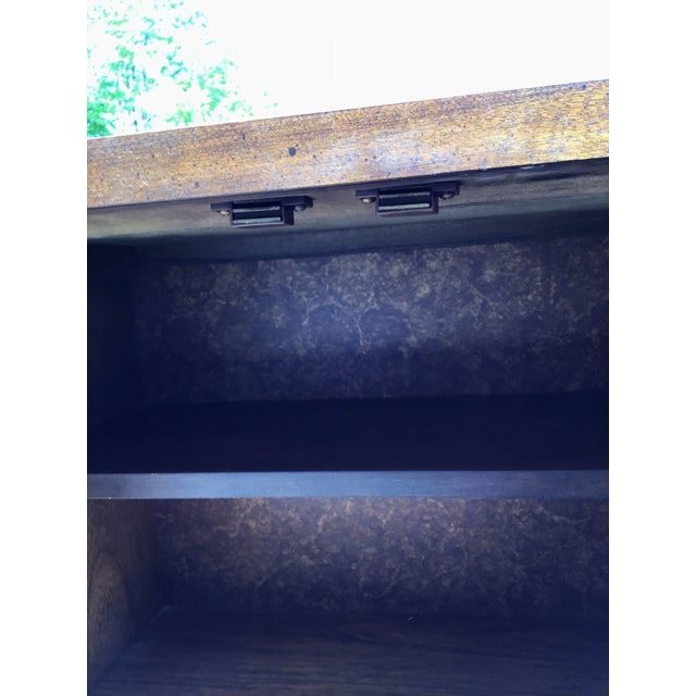 Mid-Century Lane Brutalist Pair of Nighstands, Circa 1970s For Sale - Image 10 of 12