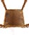 Brown Early 20th Century Faux Bamboo Turned Wood Plant Stand / Pedestal With Gallery Top For Sale - Image 8 of 9