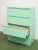 Mint Mid 20th Century Mint Four Drawer Filing Cabinet For Sale - Image 8 of 12