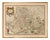 Willem Janszoon Blaeu, Map of Beauvais, Picardy, France, 1642 For Sale