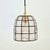 Stunning mid-century modern glass pendant/ceiling light from Limburg, Germany's leading glasswork, renowned for its...