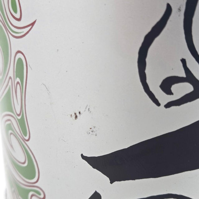 Vintage Psychedelic Pop Groovy Ice Bucket by Peter Max, 1970s For Sale - Image 9 of 13