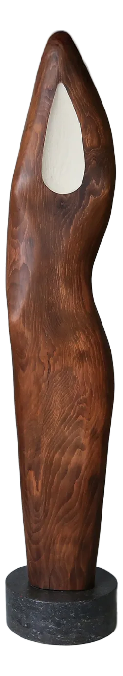 Begga d'Haese, Totem Sculpture, 1970s, Wood