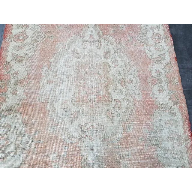 Textile Vintage Bohemian Rug- 3′10″ × 7′3″ For Sale - Image 7 of 11