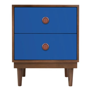 Vintage New Blue Nightstands For Sale Chairish
