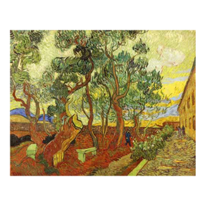 Van Gogh the Garden of the Asylum in Saint Remy LTD Edition Giclee