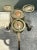 Metal Vintage Sculptural Mixed Metal Table Pedestal For Sale - Image 7 of 10