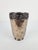 A work by applied artist Margit Teván from the 1930s. Silver-plated decorative cup (beaker) with rich relief decoration....