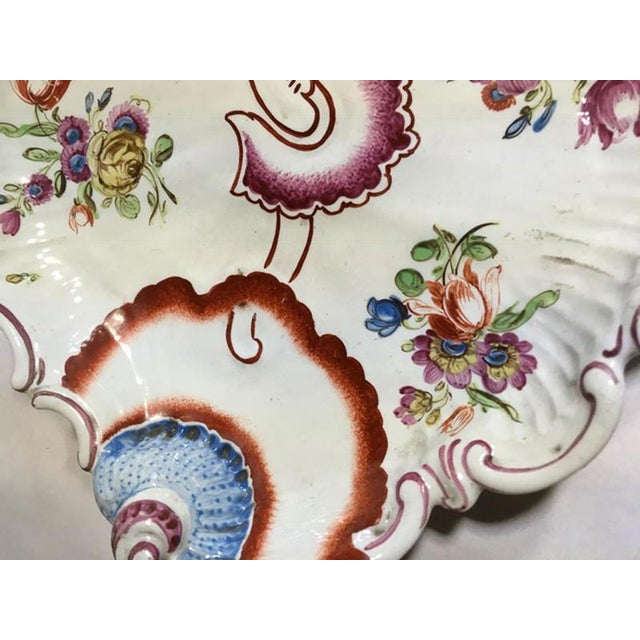Porcelain Bowls with Pink Tulip Decor by Richard Ginori, Italy, 1750s, Set of 2 For Sale - Image 10 of 18