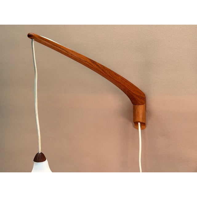 Vintage Swedish Model 705 Wall Lamp by Uno & Östen Kristiansson for Luxus For Sale - Image 9 of 17
