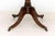 Regency Style Mahogany Pedestal Dining Table For Sale - Image 4 of 6