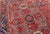 Antique Heriz Rug With Red Field, Geometric Tribal Motifs and Navy Blue Border 9'2 X 11'10 For Sale - Image 15 of 17