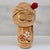 Bring a touch of serene Japanese charm to your shelf or tabletop with this minimalist hand-turned wooden kokeshi doll,...