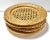 Vintage Woven Rattan & Cane Plate Chargers – Coastal Set of 4 For Sale In Louisville - Image 6 of 6